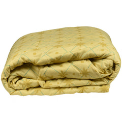 Marigold Lattice - Nordic Life Double Bed Microfibre Comforter (220x230 CM)