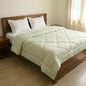 Mint Maze - Nordic Life Double Bed Microfibre Comforter (220x230 CM)