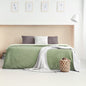 Chartreuse Green & Moon Green, Nordic Life Double Bed Microfibre Comforter 