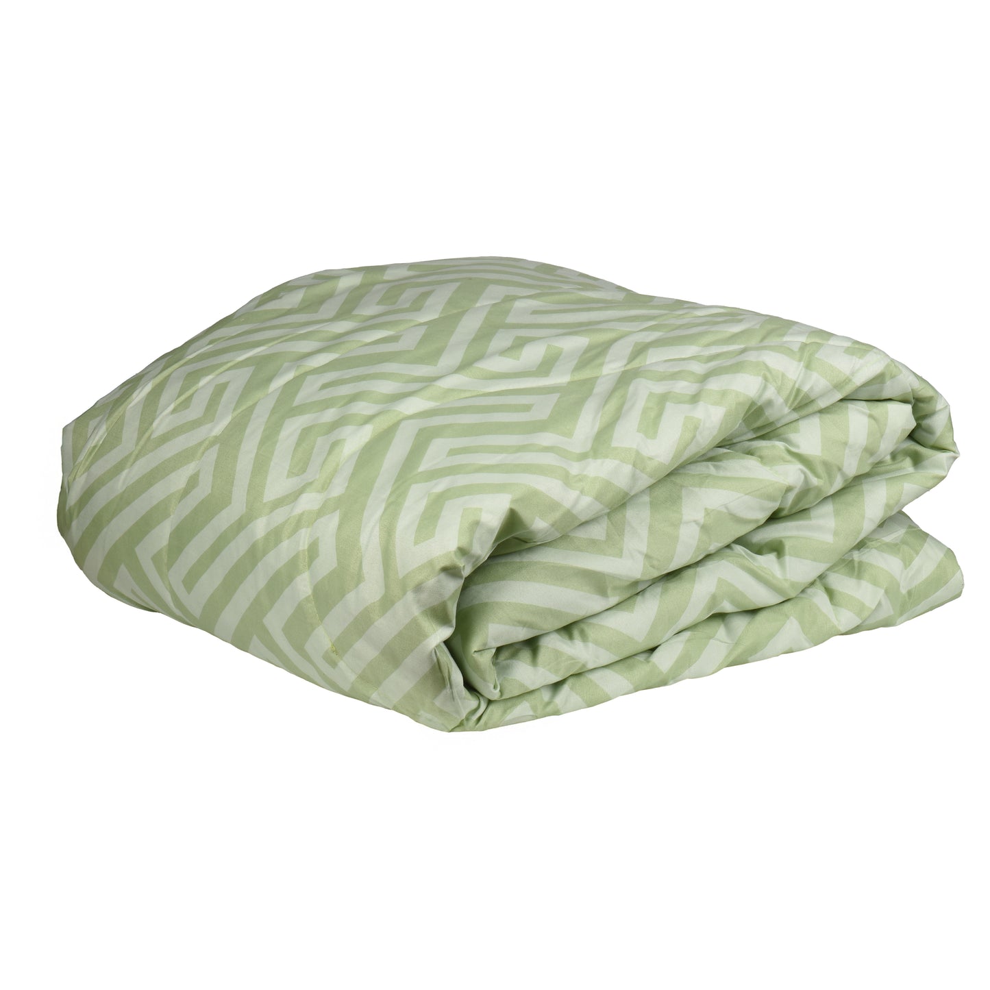 Mint Maze - Nordic Life Double Bed Microfibre Comforter 