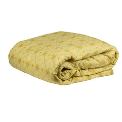 Marigold Lattice - Nordic Life Double Bed Microfibre Comforter (220x230 CM)