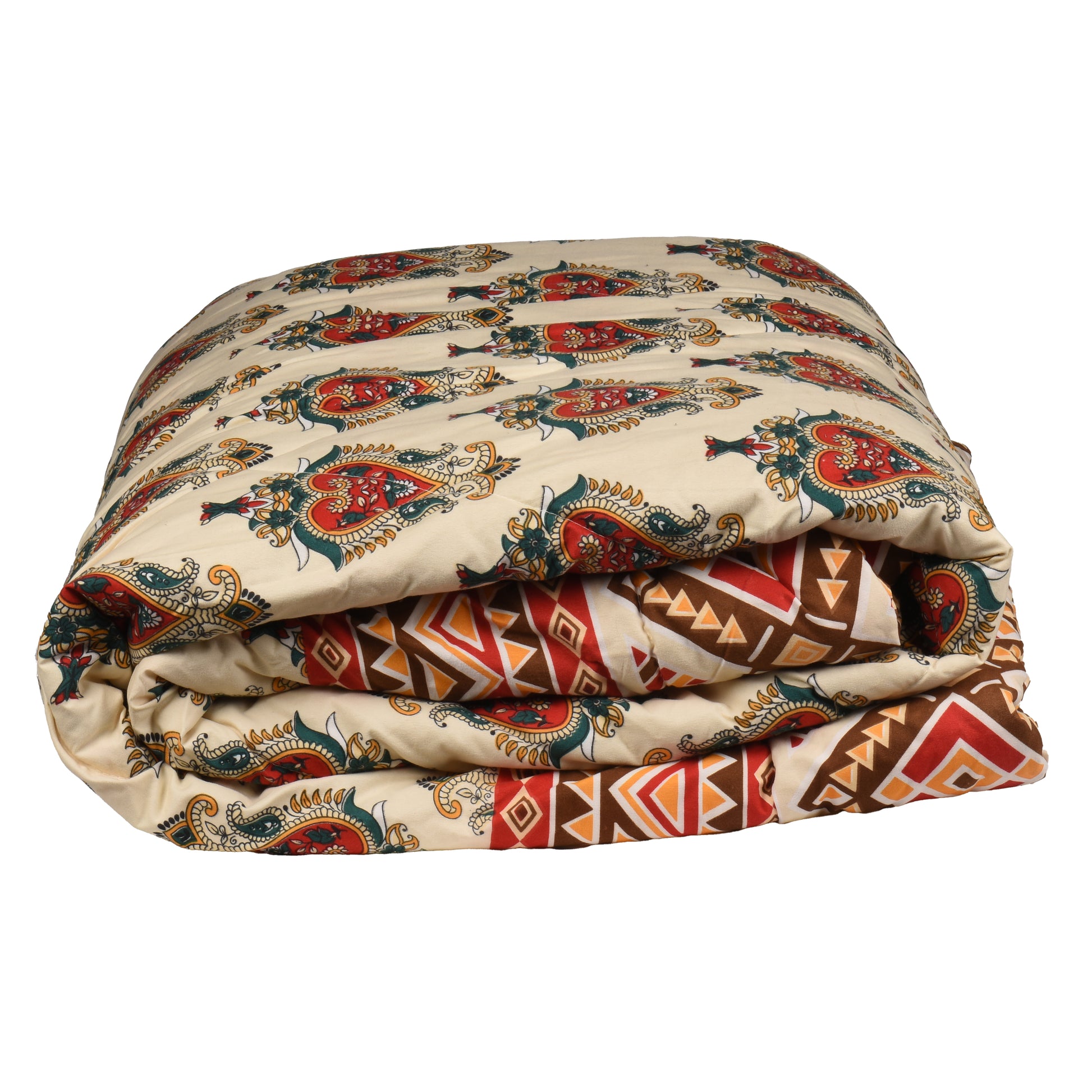 Heritage Bloom - Nordic Life Double Bed Microfibre Comforter 