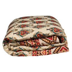 Heritage Bloom - Nordic Life Double Bed Microfibre Comforter (220x230 CM)