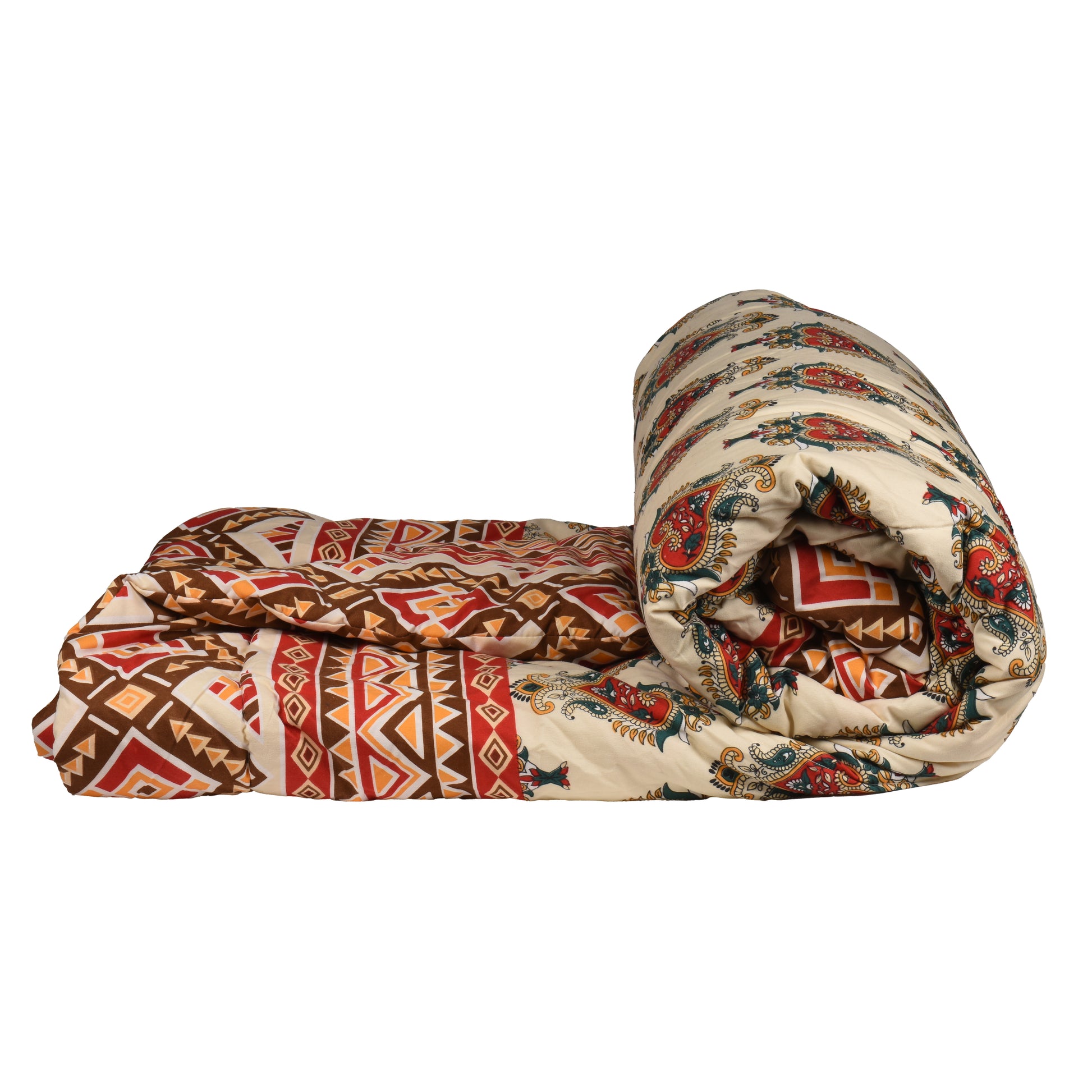 Heritage Bloom - Nordic Life Double Bed Microfibre Comforter 