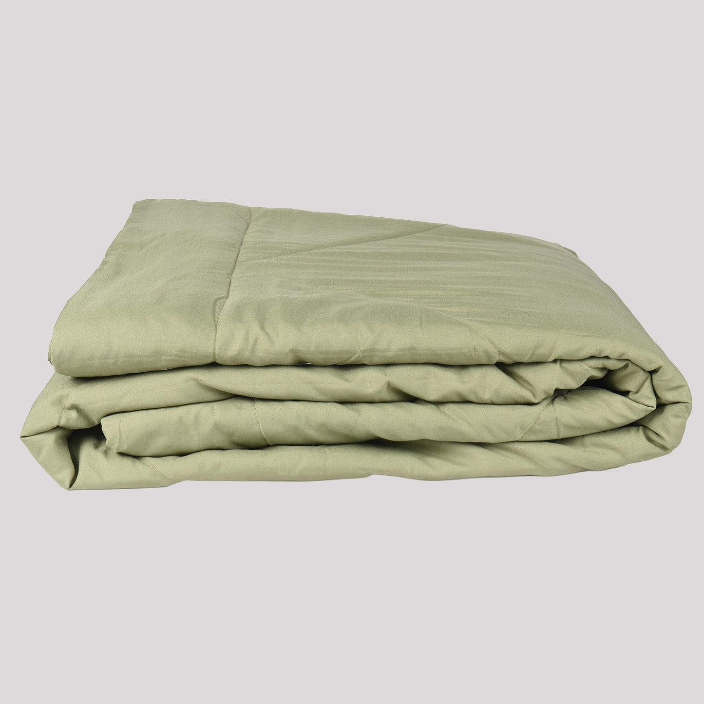 Chartreuse Green & Moon Green, Nordic Life Double Bed Microfibre Comforter 