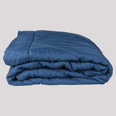 Nordic Life Double Microfibre Comforter – Teal Blue & Sky Blue (220x230 CM)