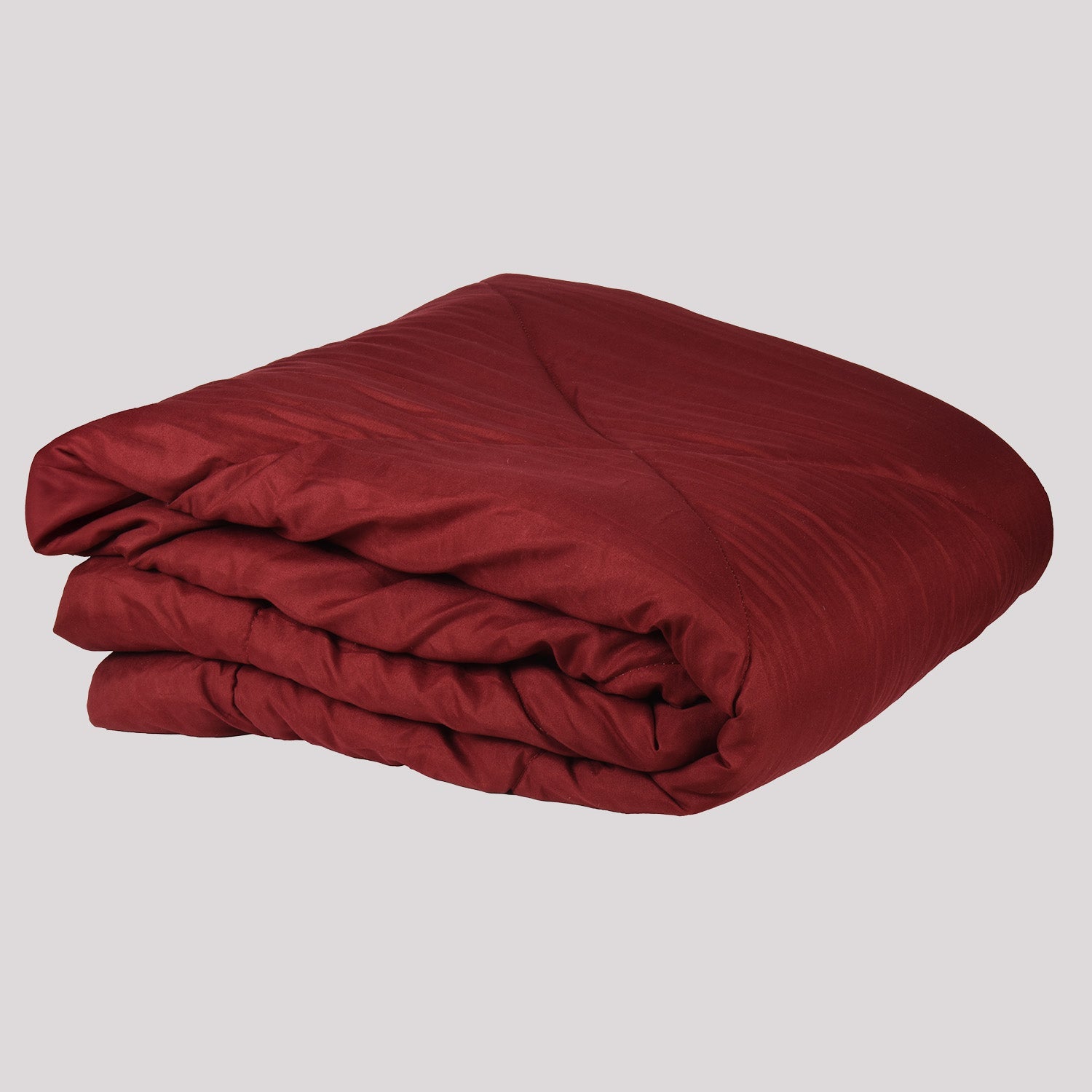 Ruby Red & Faded Blue – Nordic Life Double Microfibre Comforter