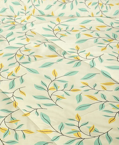 Nordic Life Reversible Microfiber AC Comforter – 220 GSM, All-Season King Size Quilted Blanket 