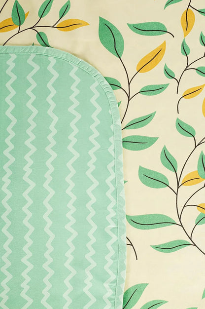 Nordic Life 2-Layer Cotton Dohar – Super Soft Brushed Microfiber, Breathable & Lightweight All-Season Double Bed Blanket