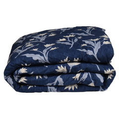 Blue Meadow - Nordic Life Double Bed Microfibre Comforter  (220x230 CM)